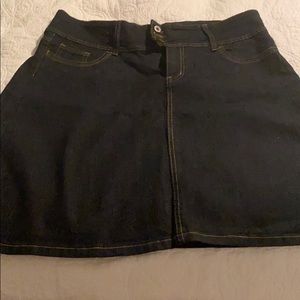 NWOT Dark Denim Skirt